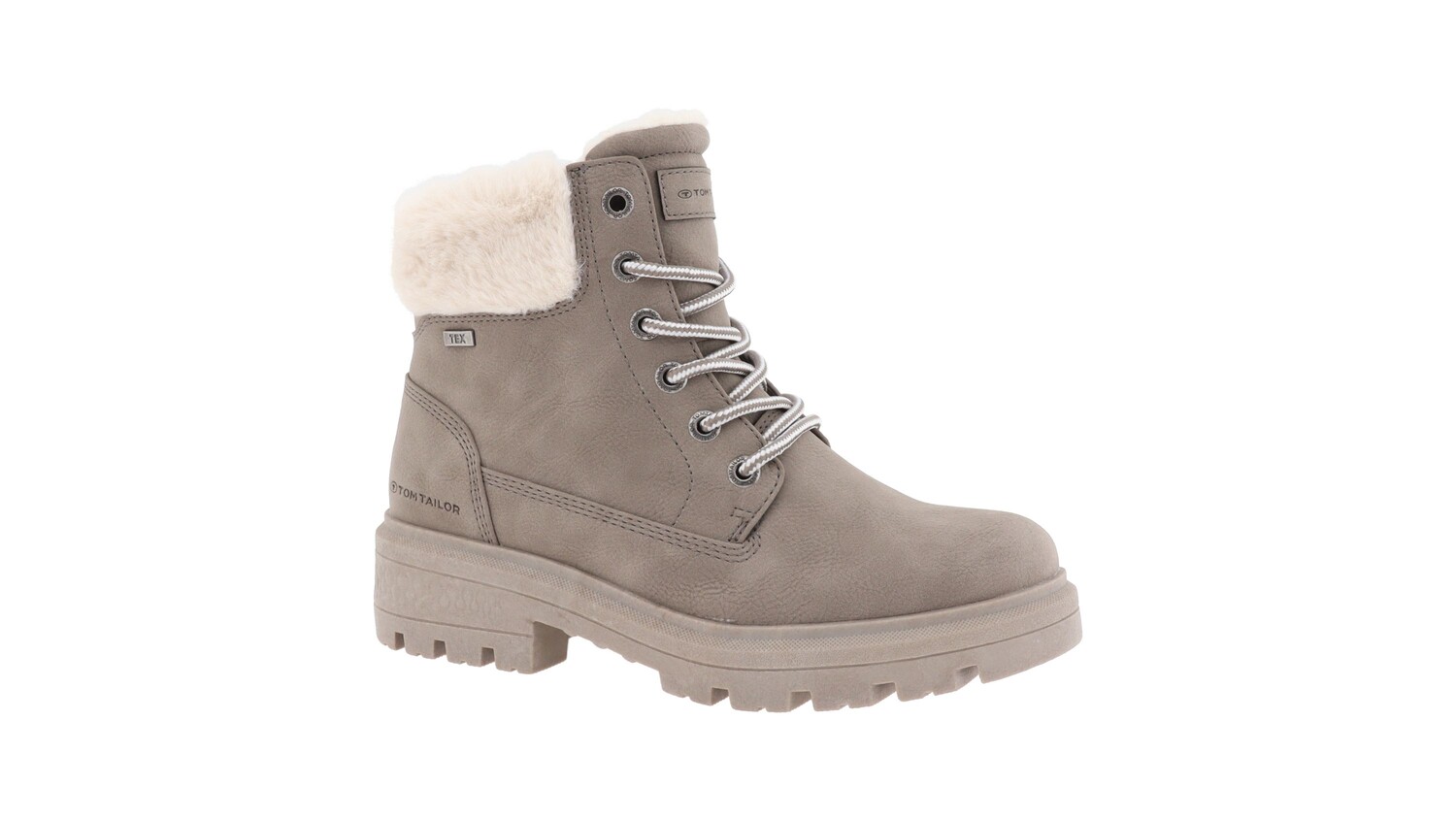 

Ботинки Tom Tailor Stiefel mit Warmfutter, бежевый
