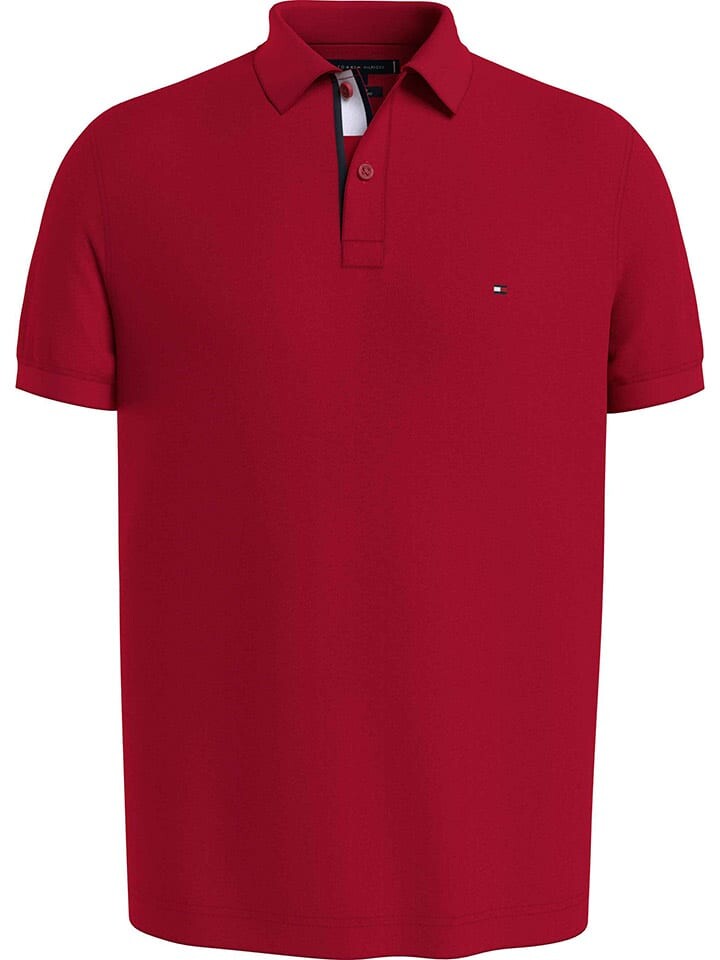 

Поло Tommy Hilfiger, красный