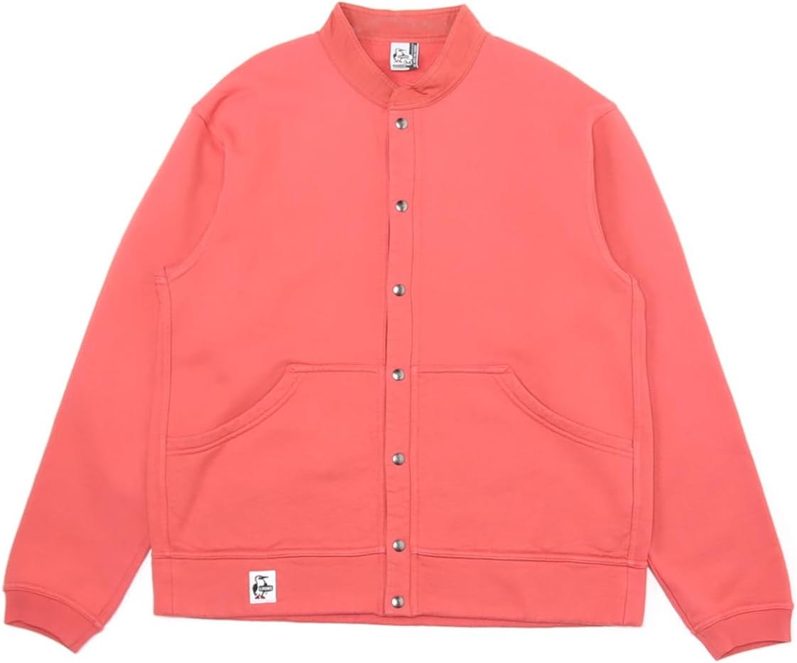 

Мужская толстовка Chums Full Snap Hurricane Top, розового цвета