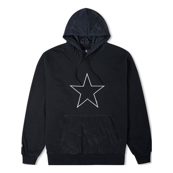 

Толстовка cozy utility hoodie 'black' Converse, черный