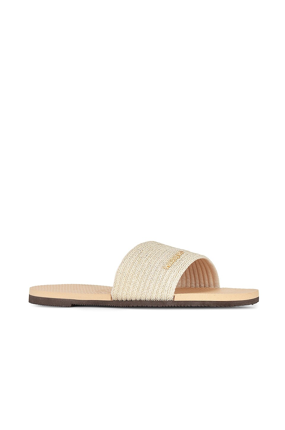 Сандалии Havaianas You Malta Metallic, цвет Golden — фото 3