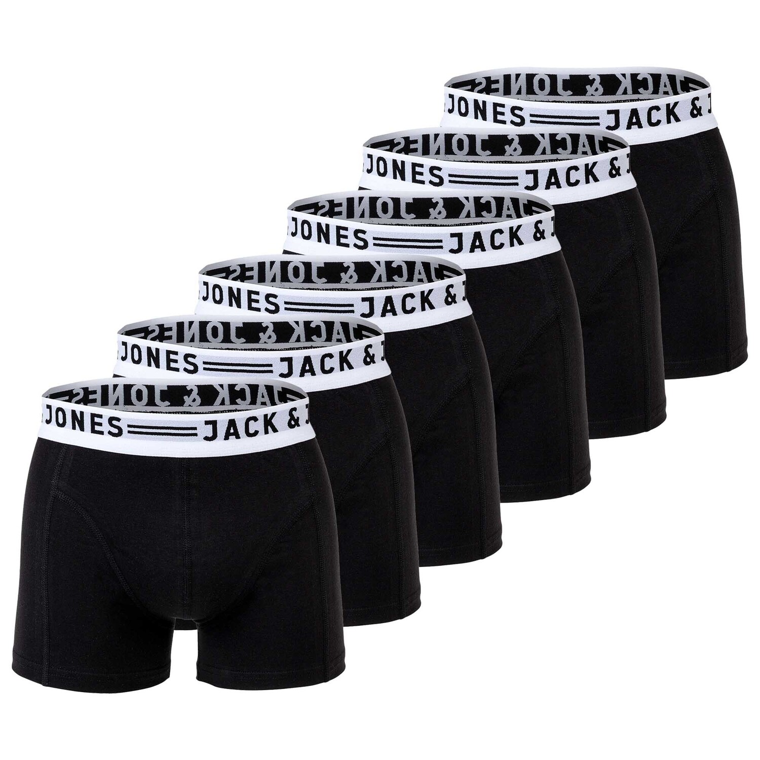 

Боксеры Jack & Jones Boxershort 6 шт, черный
