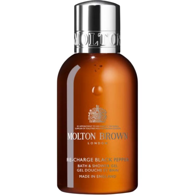 

Чёрный перец древесный аромат увлажняющий, питающий, глубоко очищающий, увлажняющий 300ml Molton Brown, черный pepper shower gel 50ml