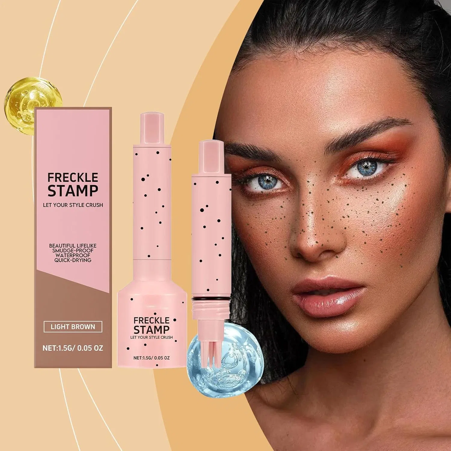 Карандаш для лица Waterproof с эффектом веснушек, No brand, 1 шт — фото 3