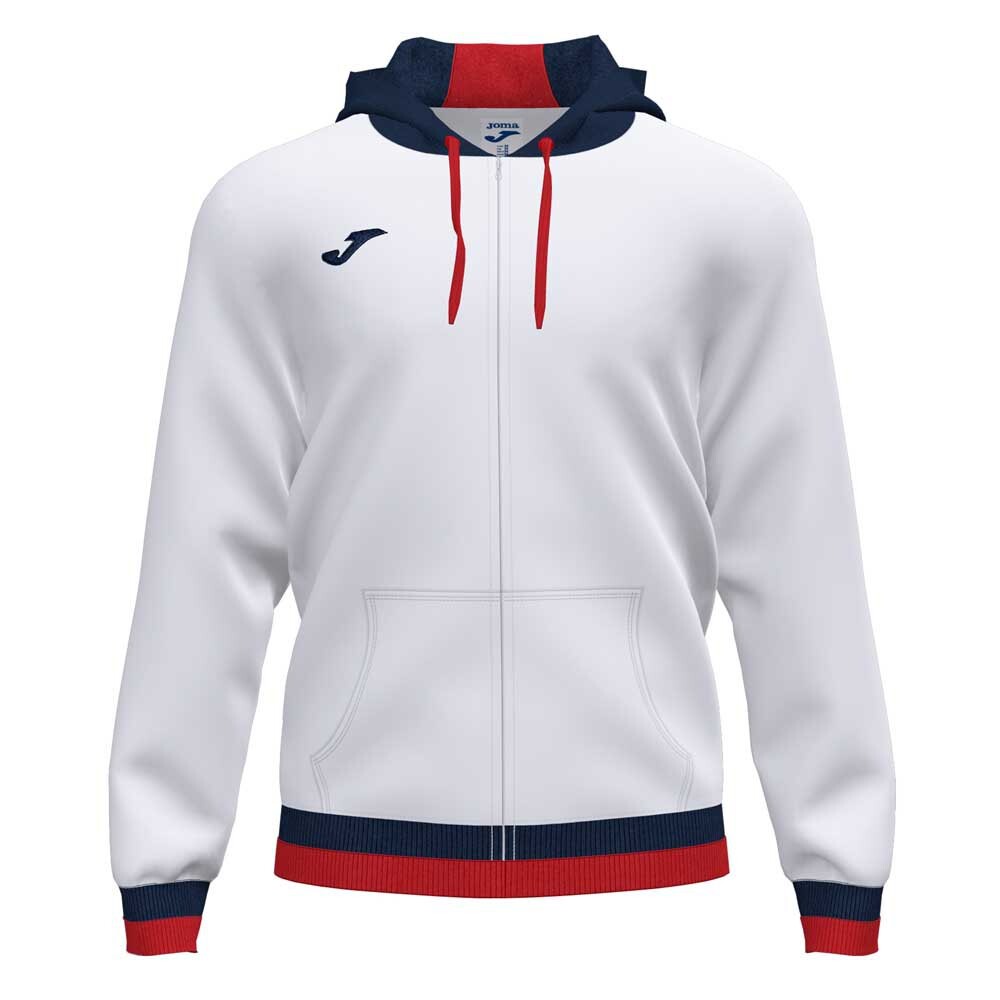 

Толстовка Joma Confort II Full Zip, белый