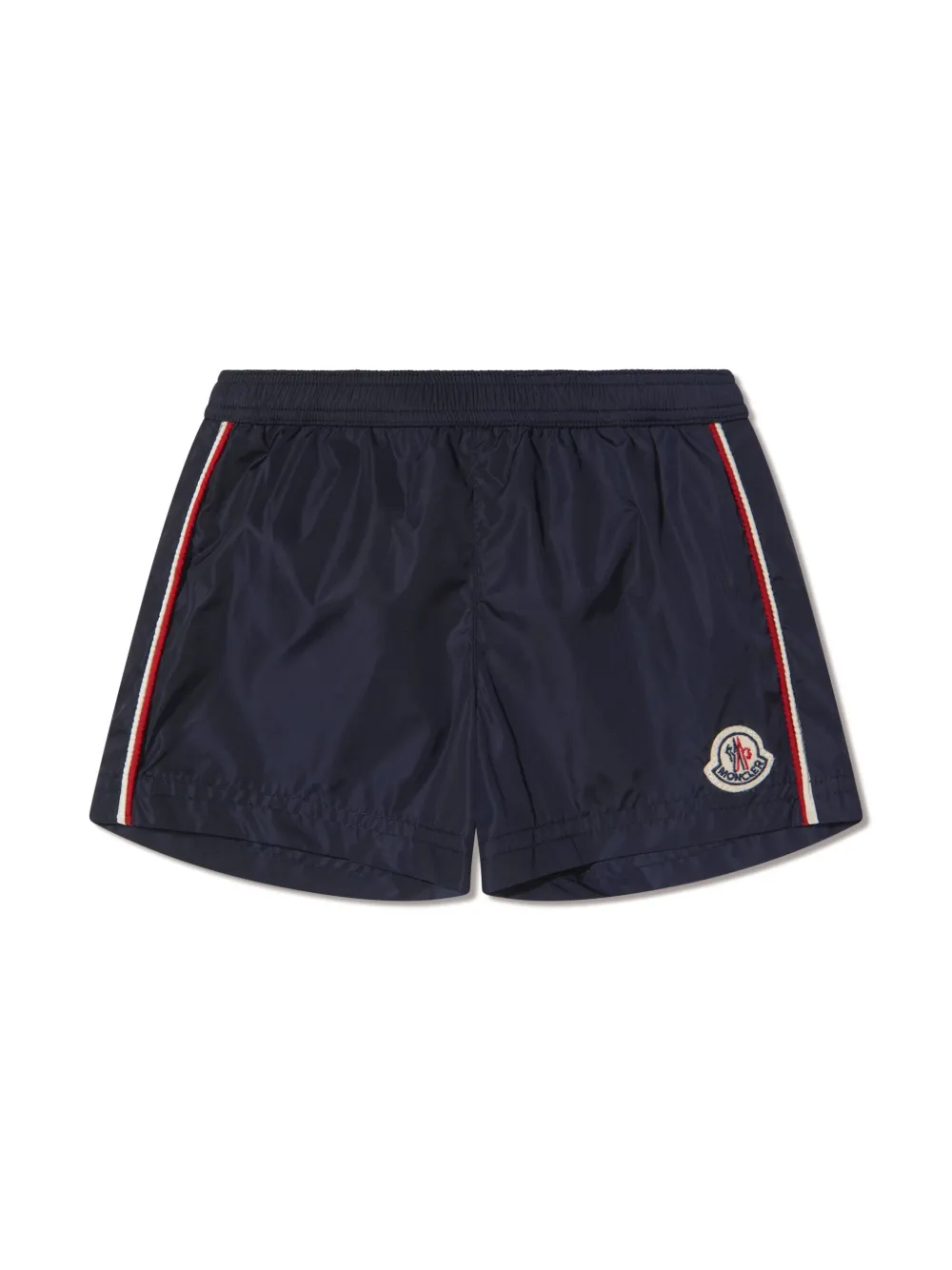 

Плавки-шорты с нашивкой-логотипом Moncler Enfant, синий