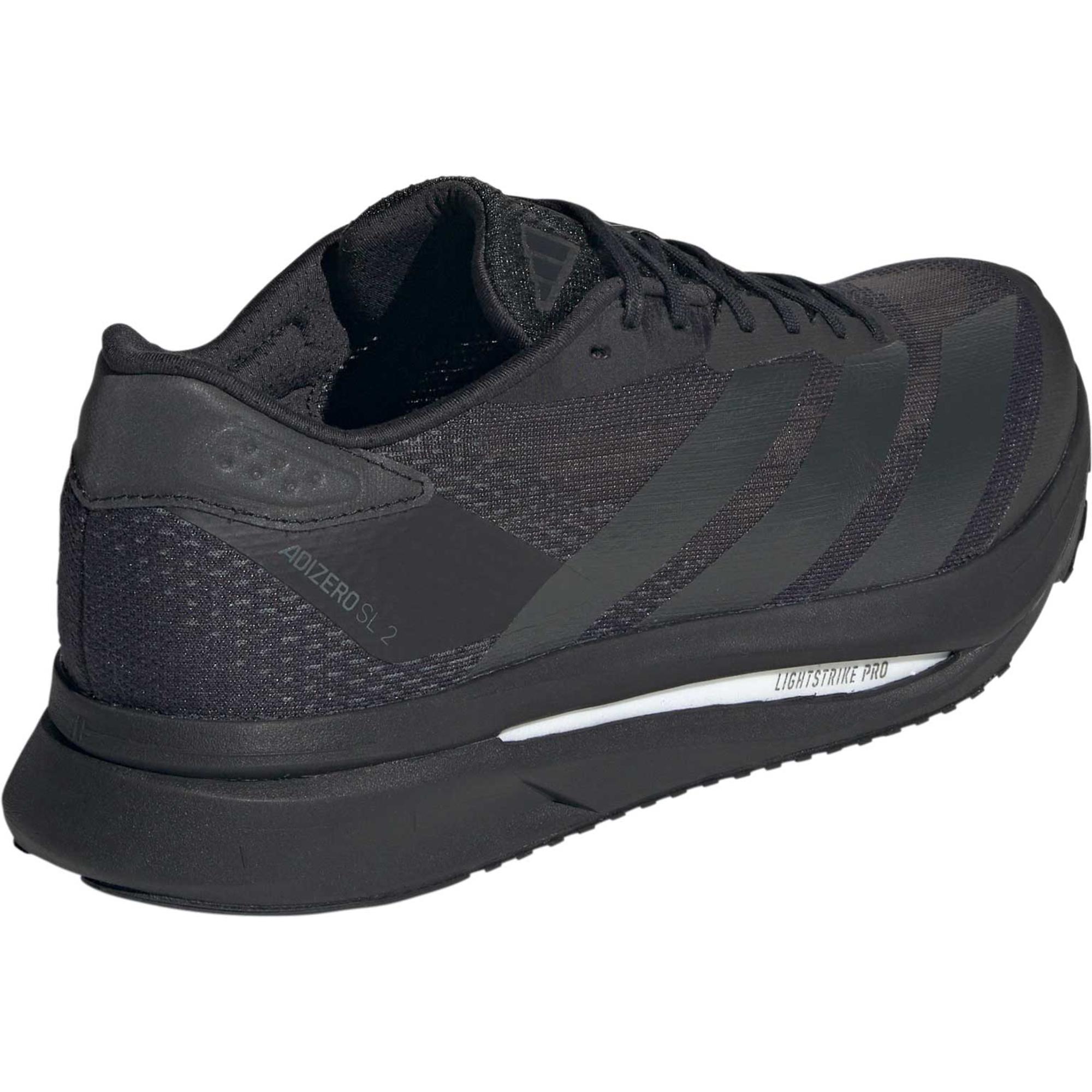 Мужские беговые кроссовки Adizero SL2 Adidas, Black/Black/Black — фото 4