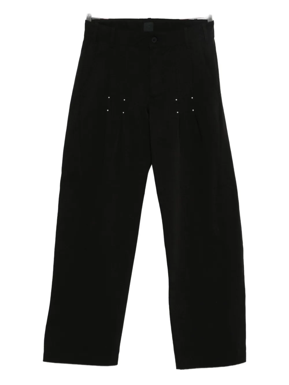 

Брюки, украшенные заклепками J.LAL, черный