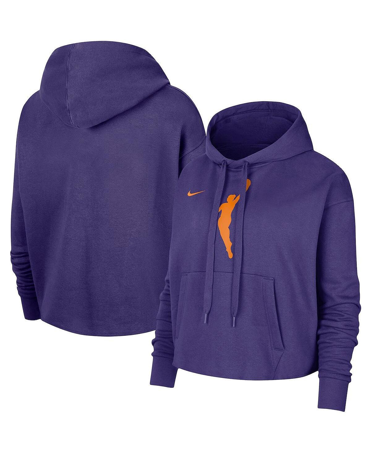 

Женский укороченный пуловер с капюшоном фиолетового цвета с логотипом WNBA Team 13 Nike, Фиолетовый, Женский укороченный пуловер с капюшоном фиолетового цвета с логотипом WNBA Team 13 Nike