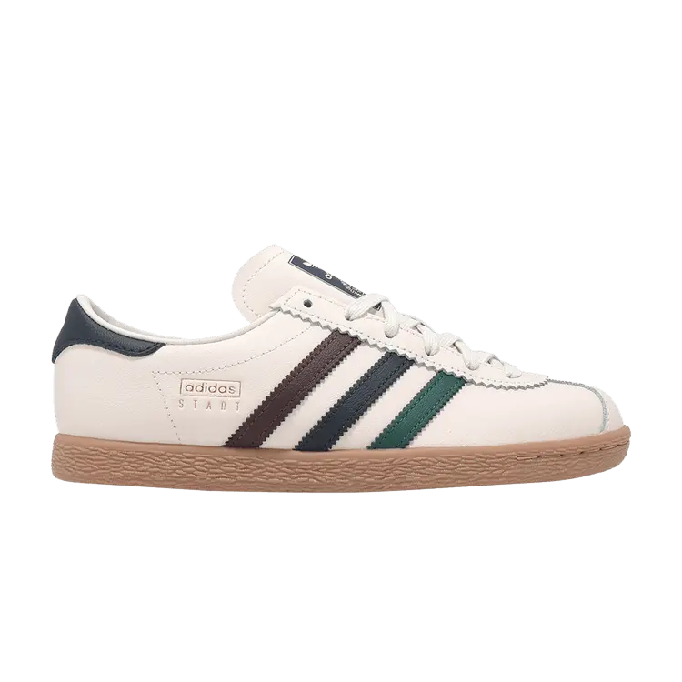 

Кроссовки adidas Stadt 'Chalk White Maroon', кремовый
