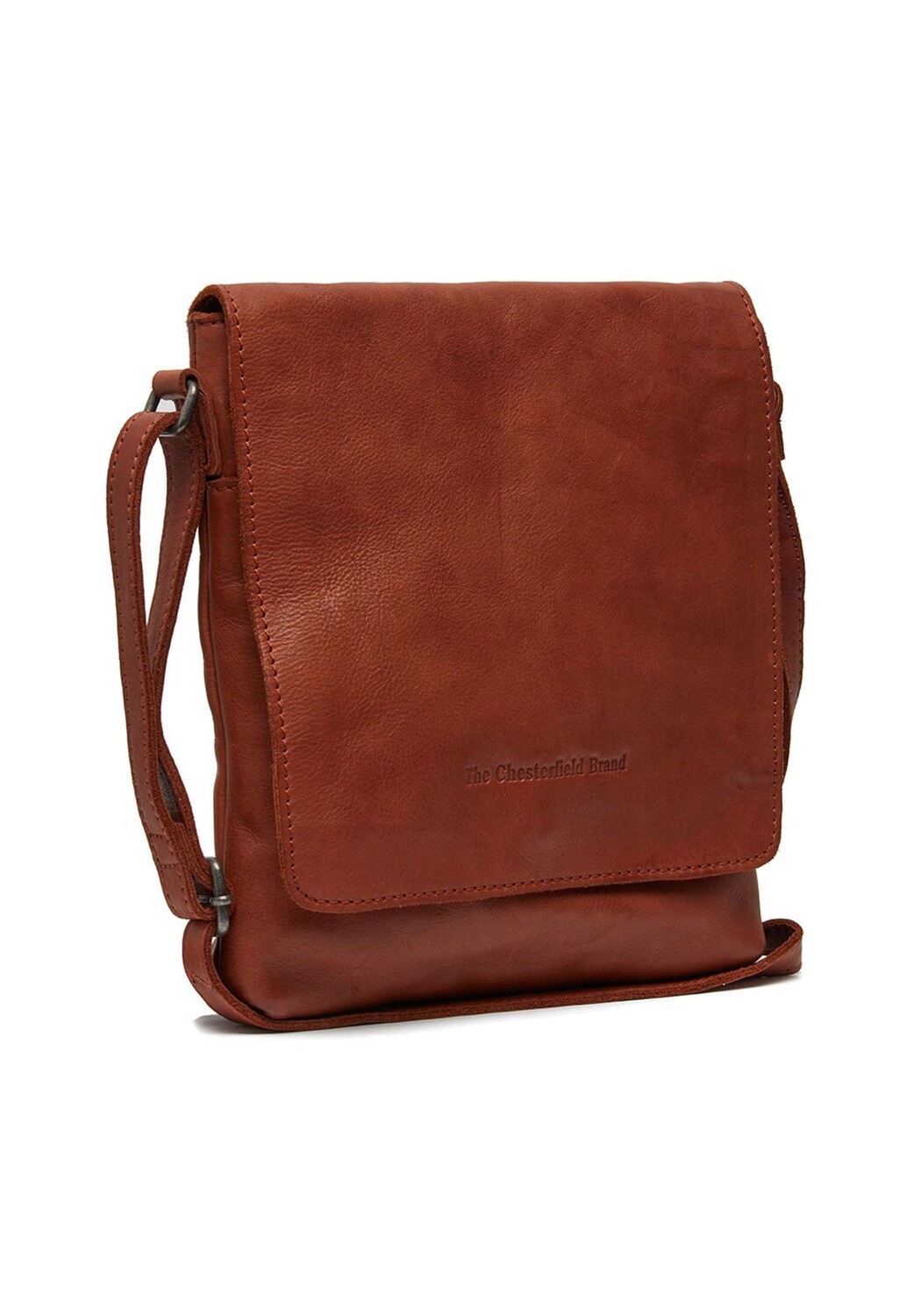 

Кожаная сумка через плечо Duncan 22 см The Chesterfield Brand, цвет Cognac