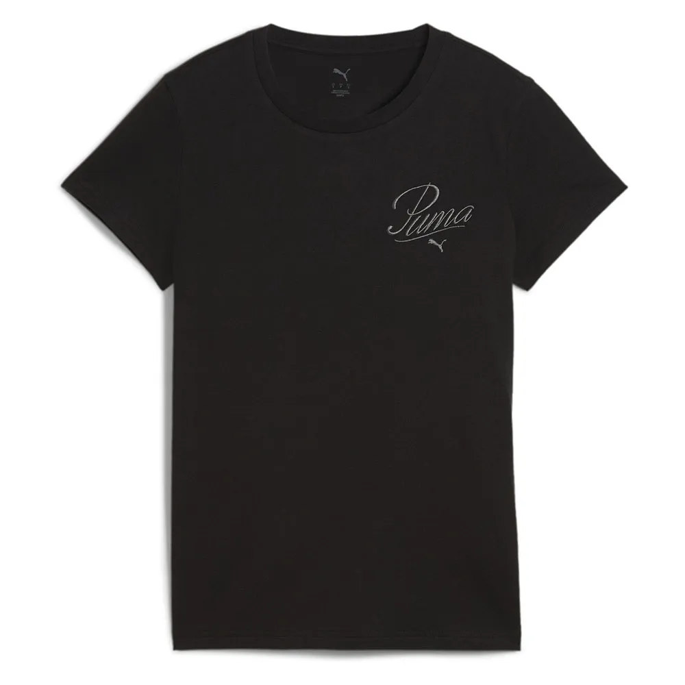 

Футболка с коротким рукавом Puma Ess Script, черный