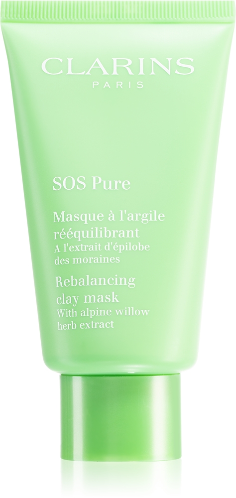

Sos Pure Rebalanceing Clay Mask Глиняная маска для комбинированной и жирной кожи Clarins, 75 мл