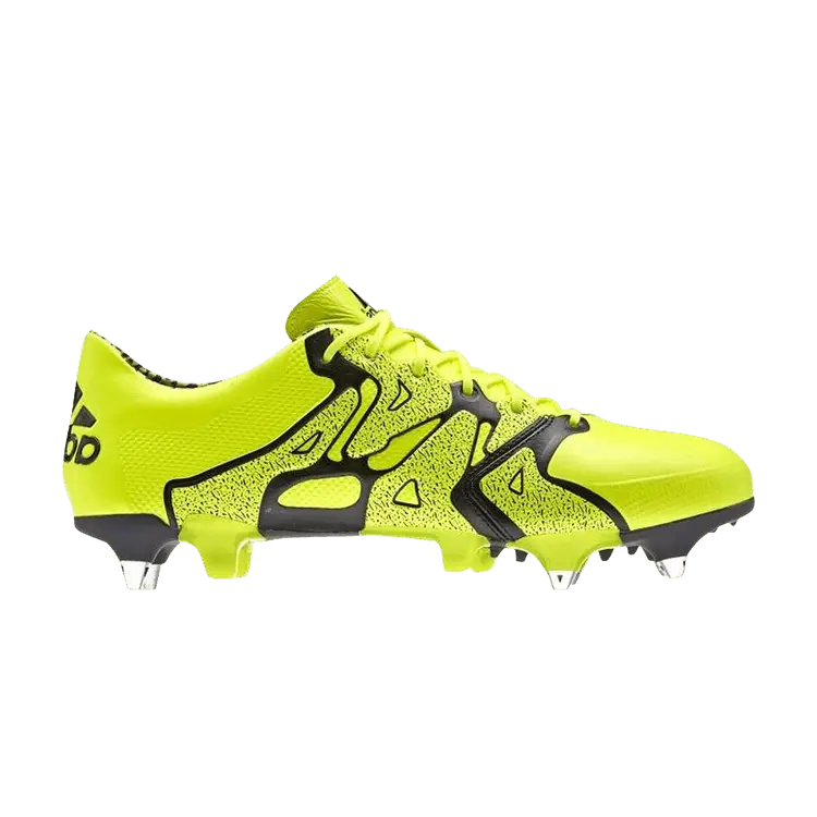 

Кроссовки adidas X 15.1 SG Leather Solar Yellow Black, желтый