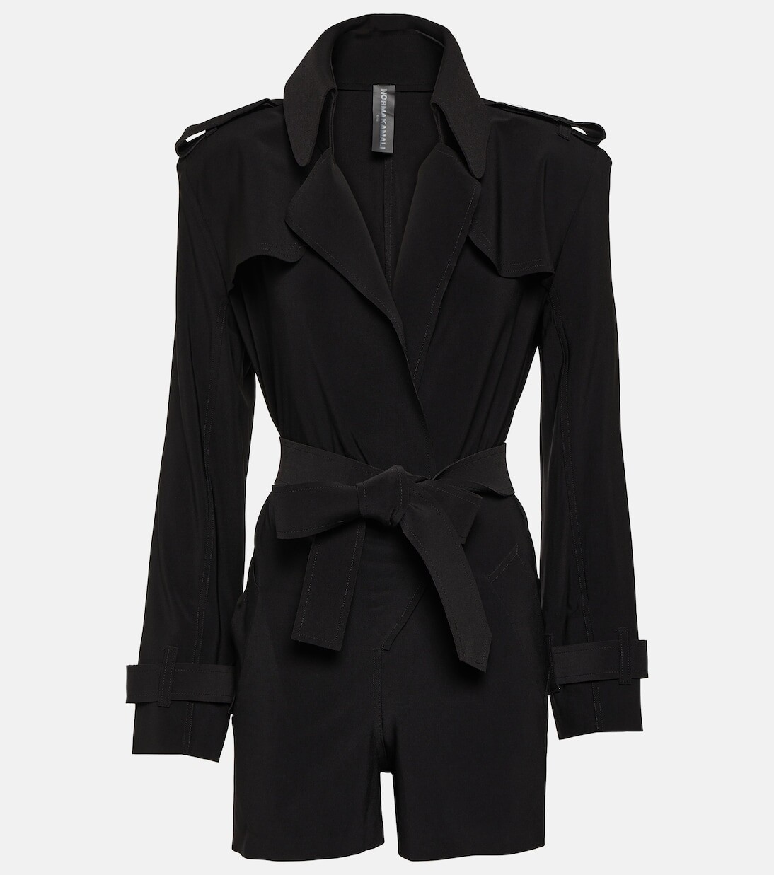 

Комбинезон из джерси Norma Kamali, черный