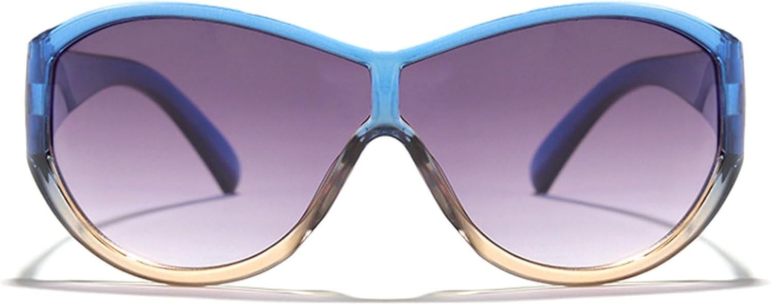 

Солнцезащитные очки-пилот большого размера в стиле Y2k для женщин и мужчин, роскошные винтажные солнцезащитные очки, популярные панк-очки, спортивные очки для активного отдыха, очки с защитой от УФ-излучения UV400 mincl, C7