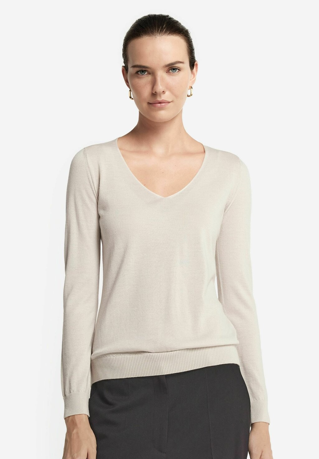 

Джемпер V-NECK Falconeri, бежевый
