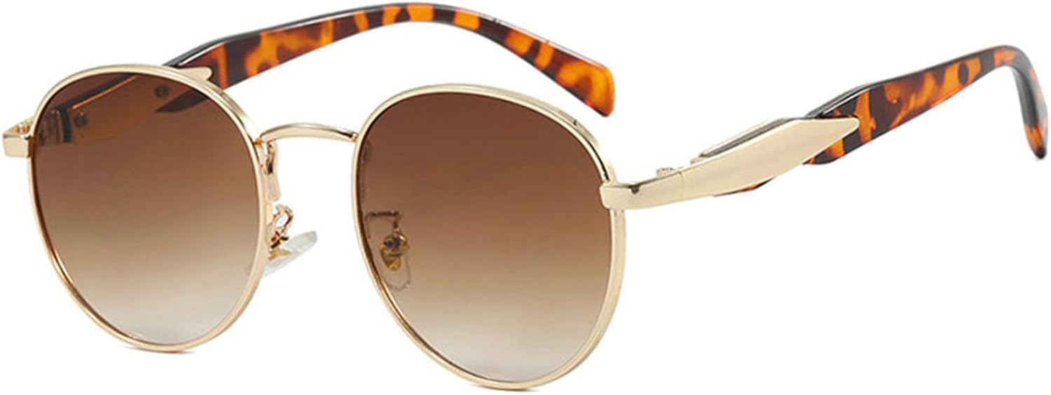 

Willochra Винтажные круглые металлические солнцезащитные очки для женщин, модные ретро-солнцезащитные очки, дизайнерские трендовые очки для активного отдыха, мужские очки с защитой от УФ-излучения UV400, C2