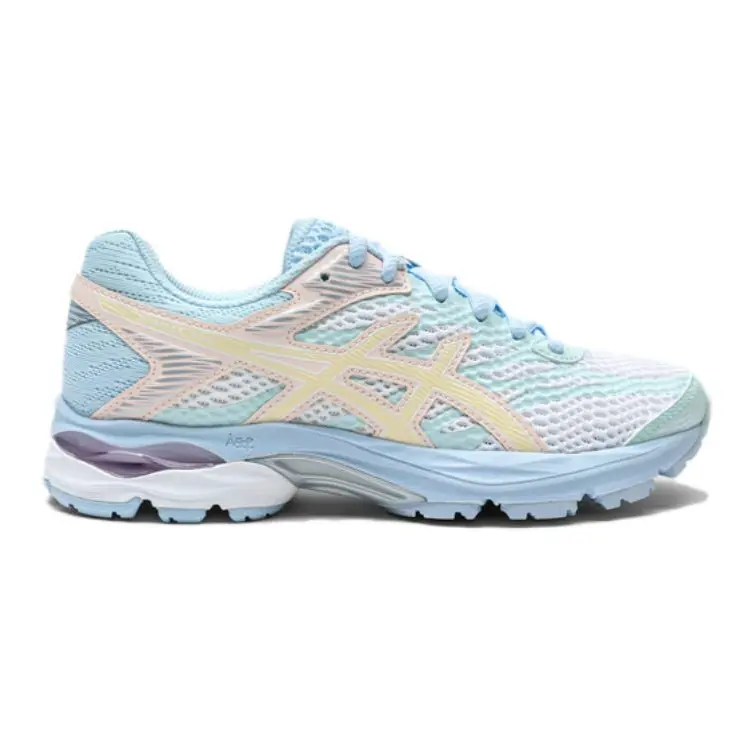 Кроссовки детские Gel-Flux 4 GS Low-top Синие/Желтые Asics, голубой — фото 2
