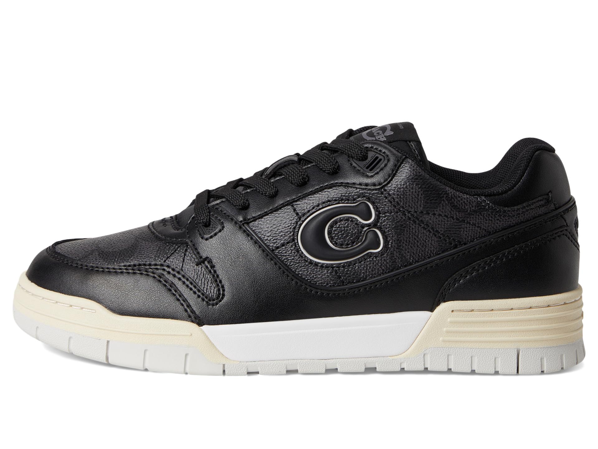 Кроссовки COACH Soho Sneakers with Signature Canvas, цвет Charcoal/Black — фото 4