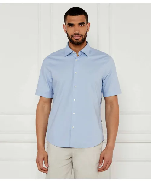 

Рубашка Раш_2_м Regular fit Boss Orange, синий