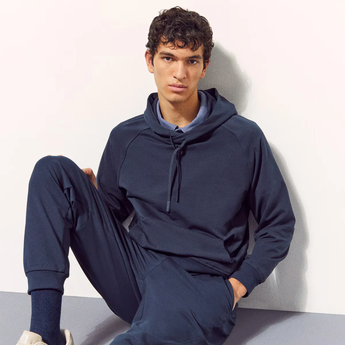 

Sportcasual мужская толстовка с капюшоном Boomerang, тёмно-синий