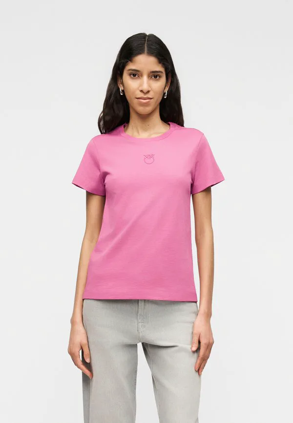 

Базовая футболка bussolotto Pinko, Rosa, Розовый, Базовая футболка bussolotto Pinko, Rosa