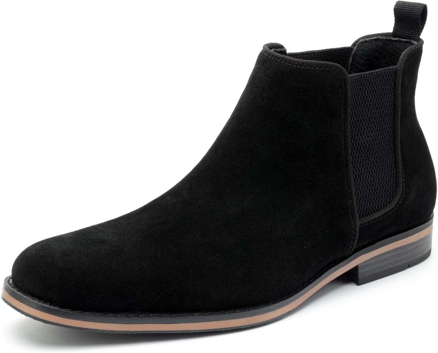 

Мужские ботинки Chelsea Cestfini, повседневные замшевые классические ботинки, удобные оксфорды, ботинки до щиколотки для мужчин, черный
