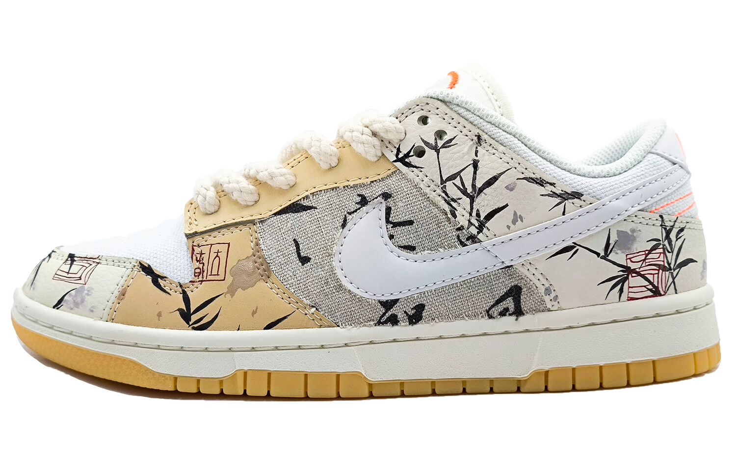 

Кроссовки Nike Dunk Skateboarding Shoes Unisex Low-top White, белый