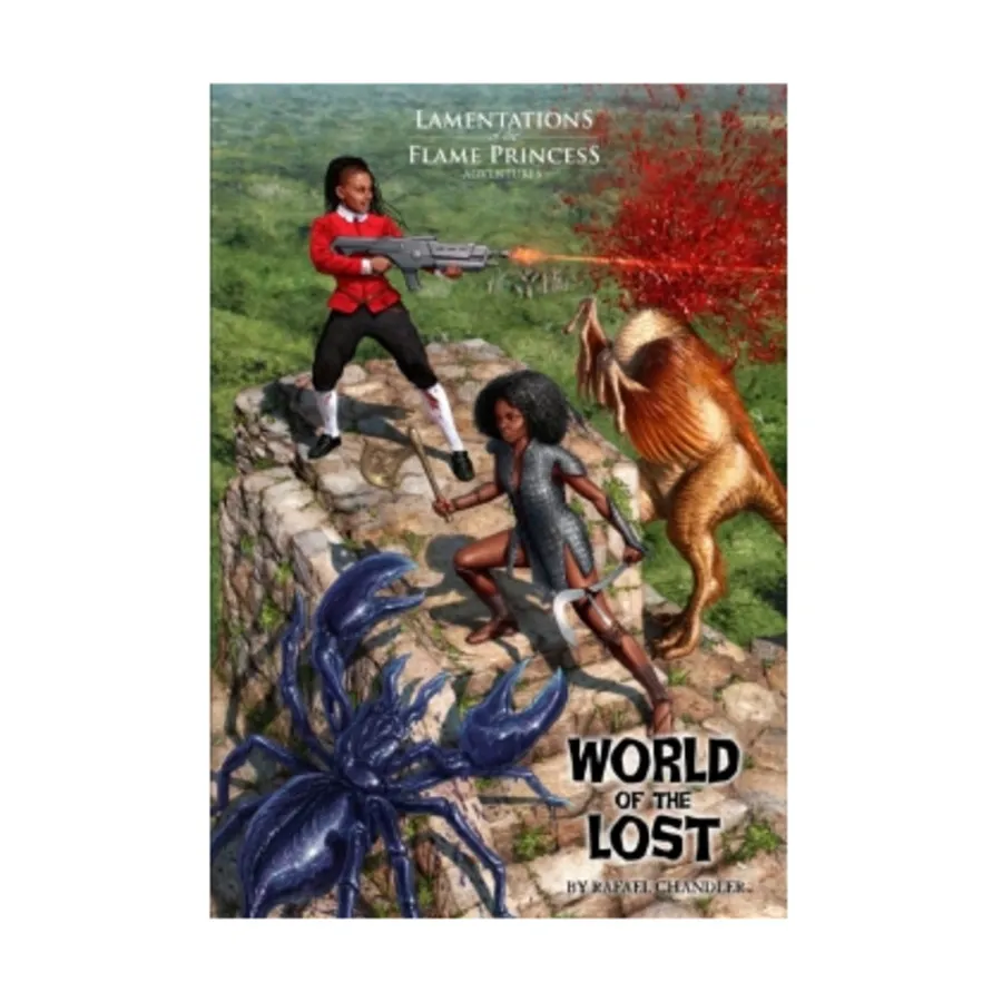 

World of the Lost (1st Printing), Lamentations of the Flame Princess and Other OSR Compatible Adventures, твердый переплет