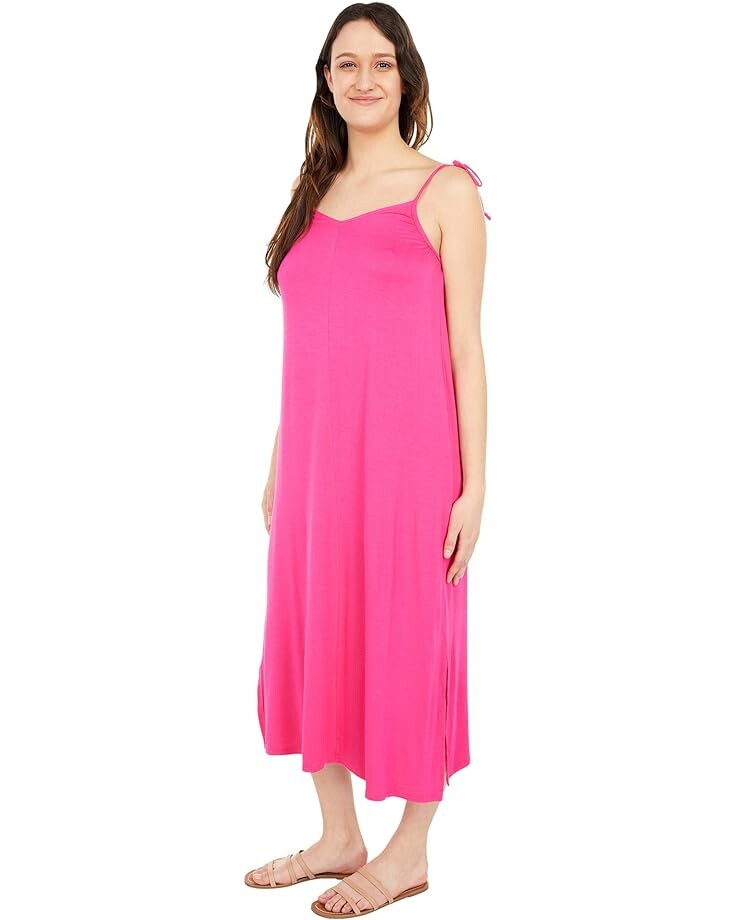

Платье Bobeau Tie Strap Knit Dress, фуксия, Розовый, Платье Bobeau Tie Strap Knit Dress, фуксия