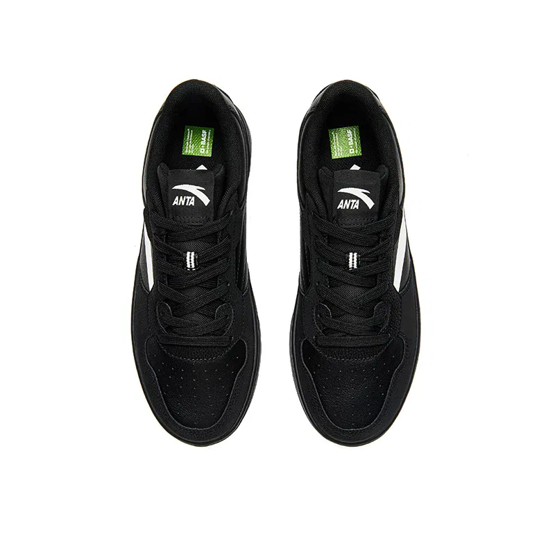 Скейтборд-кроссовки легкие износостойкие ANTA Basic Black-4 черные — фото 4