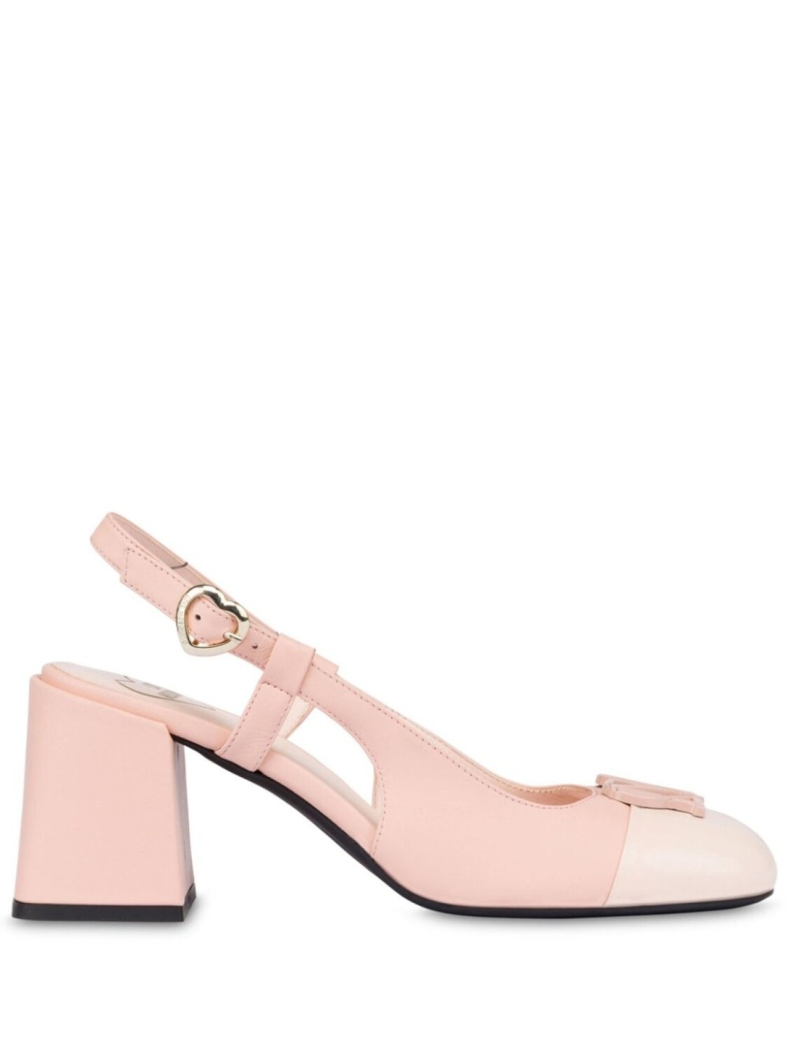 

Love Moschino туфли с логотипом, розовый