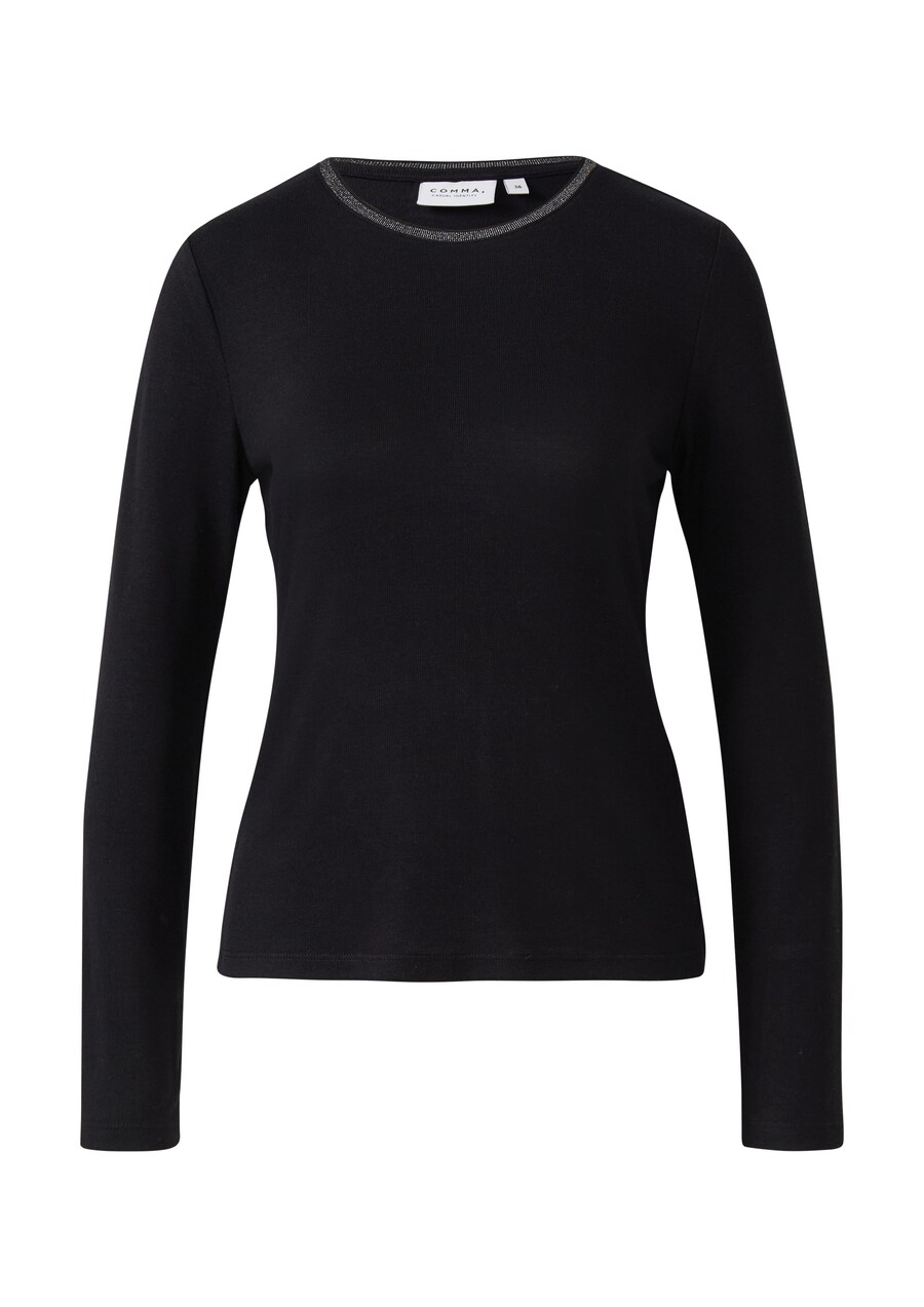 

Лонгслив COMMA, Black