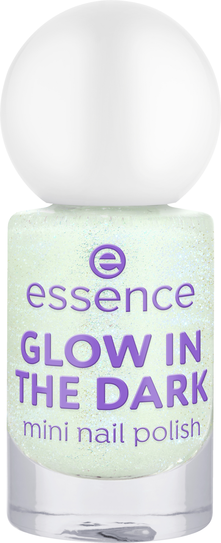 

Лак для ногтей essence GLOW IN THE DARK mini nail polish 01