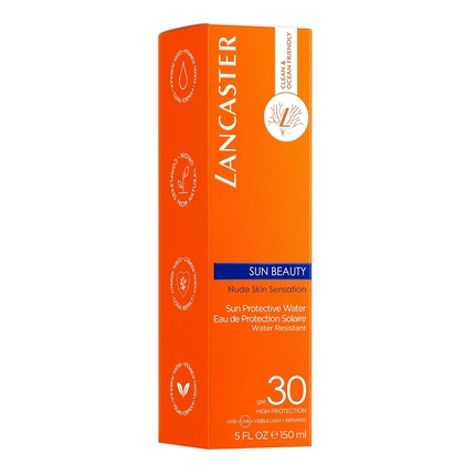 Солнцезащитный крем Sun B Sunscreen Water SPF 30 с ультралегкой освежающей текстурой Lancaster — фото 3