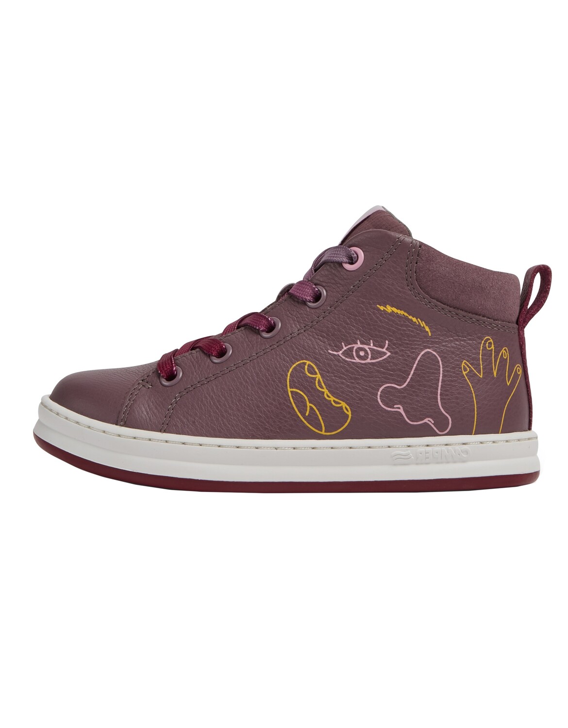 

Низкие кроссовки Camper Twins, цвет Medium Violett
