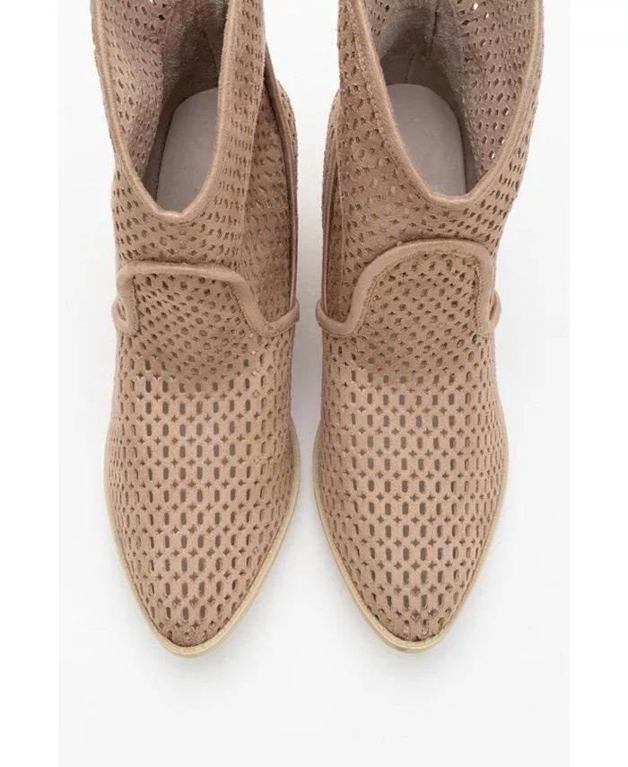 Сапоги Pera Block Heel (Женские) Prologue Shoes, загар/бежевый — фото 2