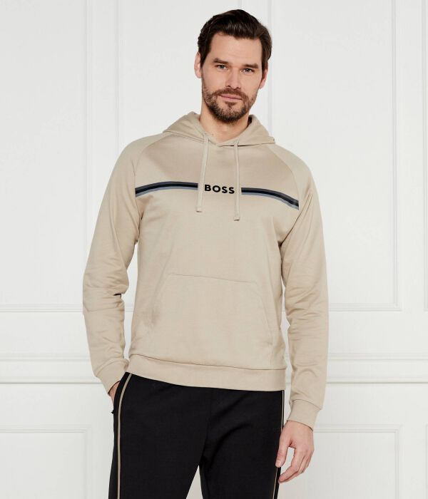

Толстовка мужская Boss с полосой, бежевый