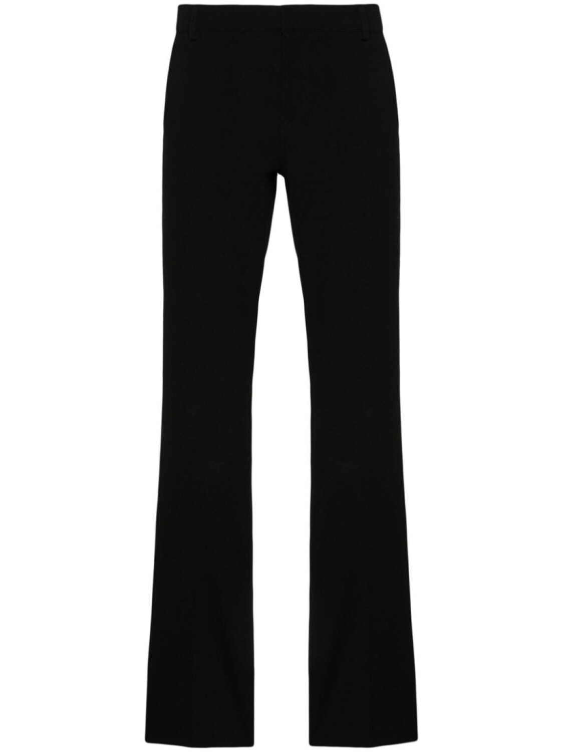 

Balmain креповые брюки прямого кроя, черный