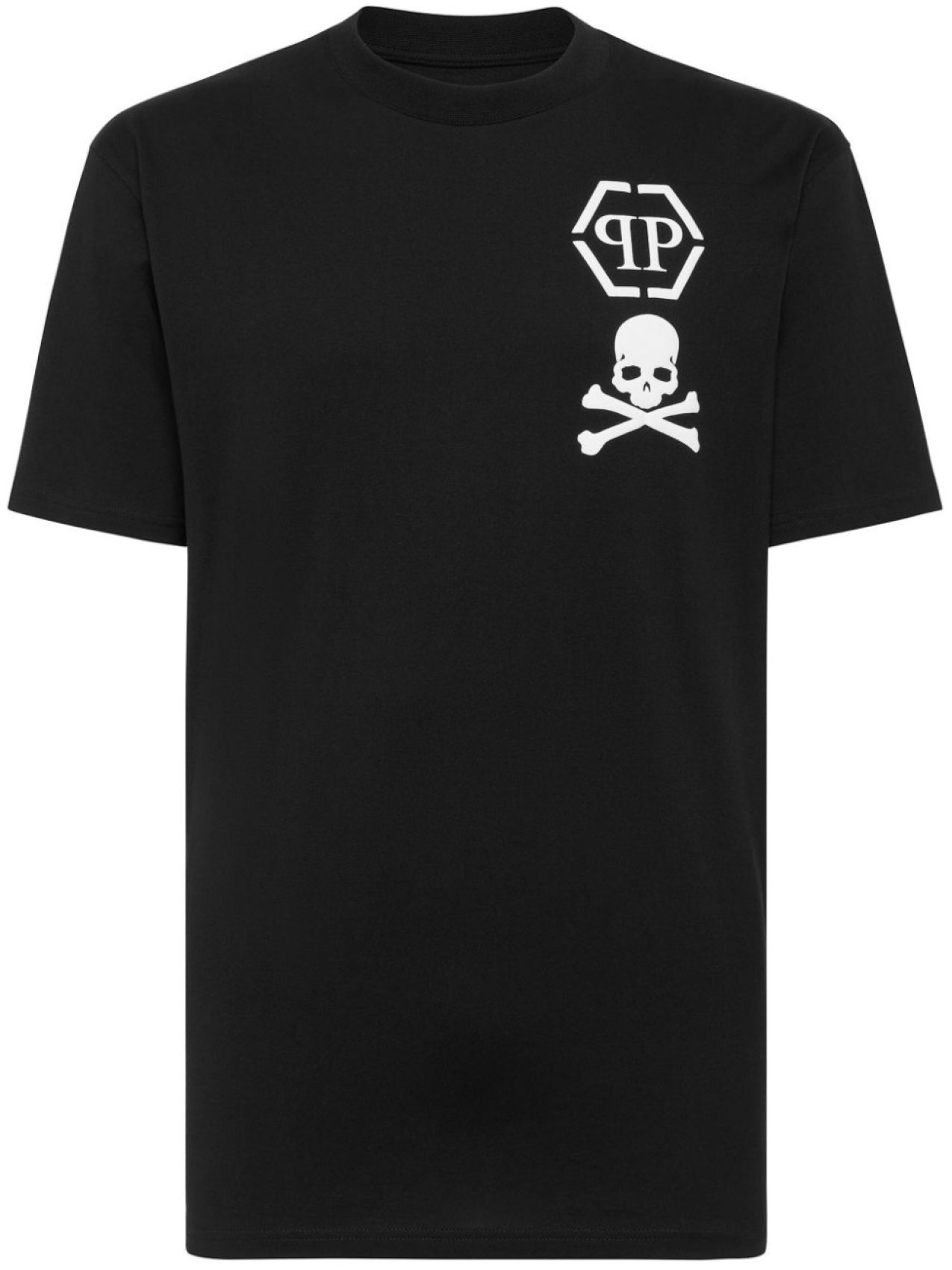 

Philipp Plein футболка с декором Skull, черный