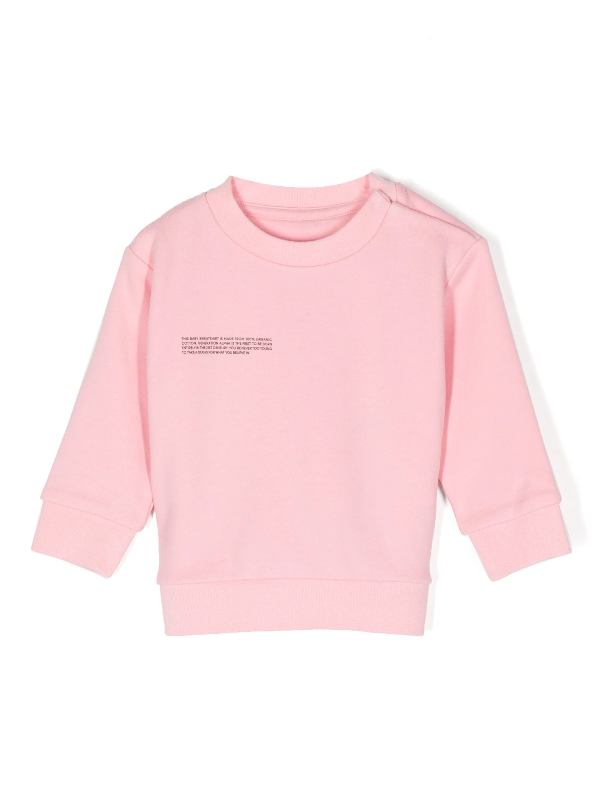 

Толстовка 365 из органического хлопка Pangaia Kids, розовый