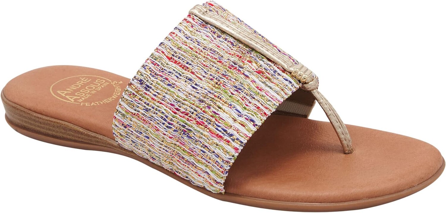 

Сандалии Andre Assous Nice Woven Featherweight Sandal, разноцветный