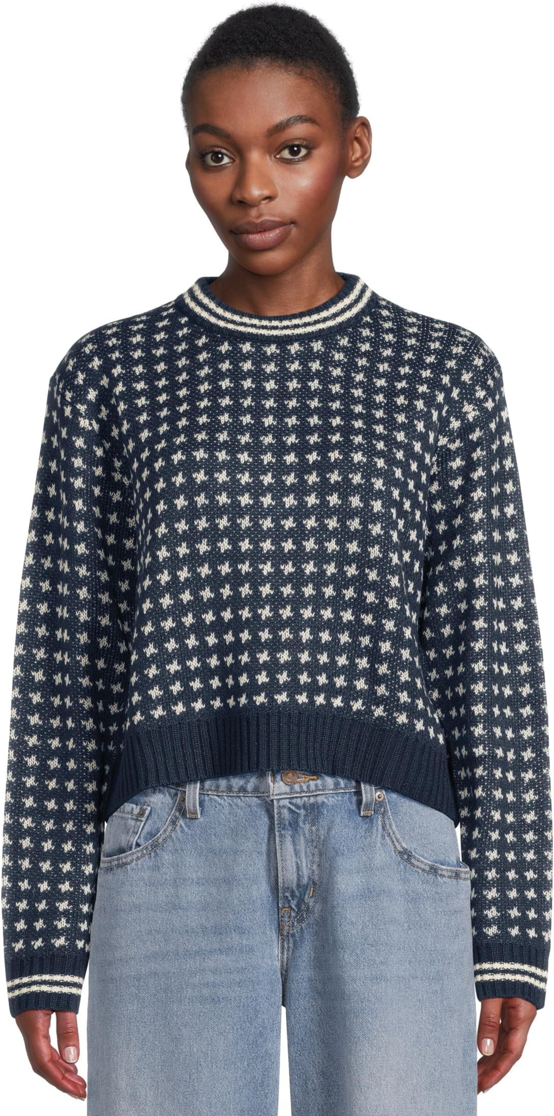 

Свитер Salty Crew Women's Starlight Sweater, Dark Navy