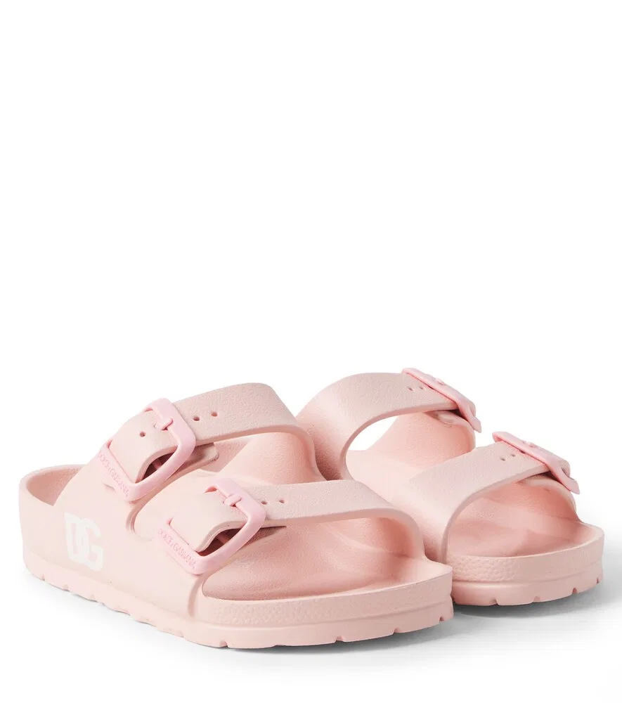 Сандалии DG Dolce&Gabbana Kids, розовый
