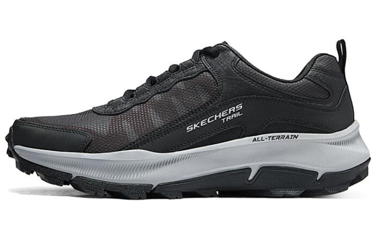 

Skechers Мужские низкие повседневные кроссовки, черный и серый