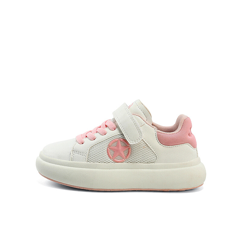

Детские кроссовки для скейтбординга Kids Low-top White Jeep, розовый