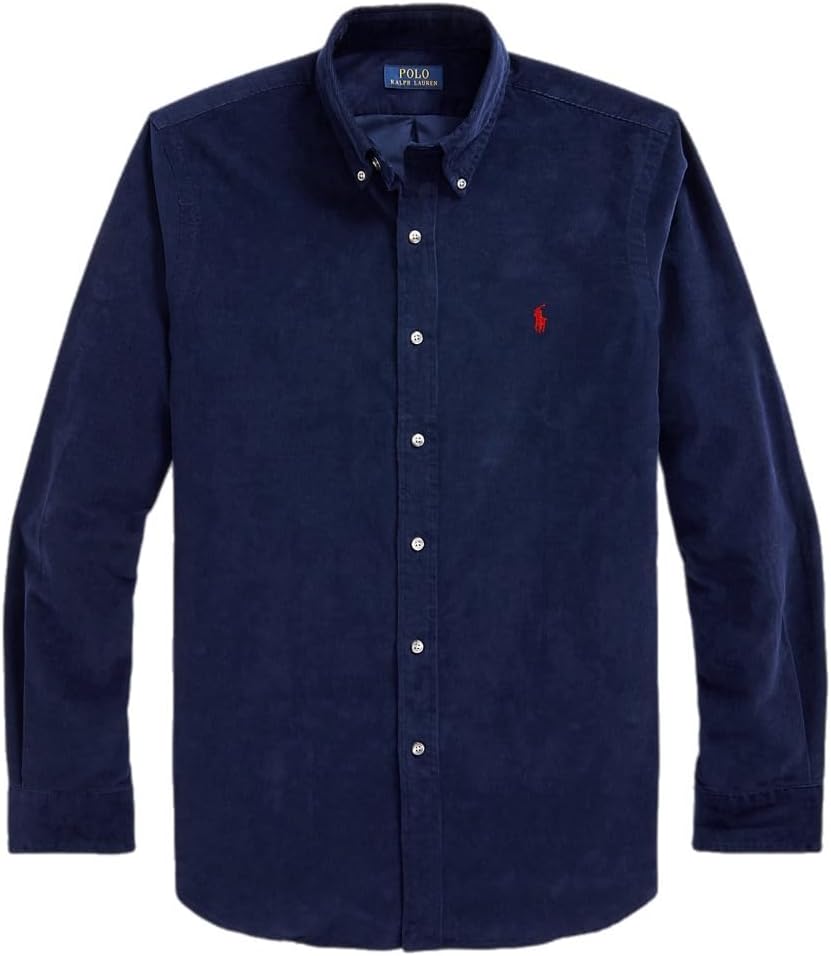 

Polo Ralph Lauren мужская спортивная рубашка с длинным рукавом, Newport Navy
