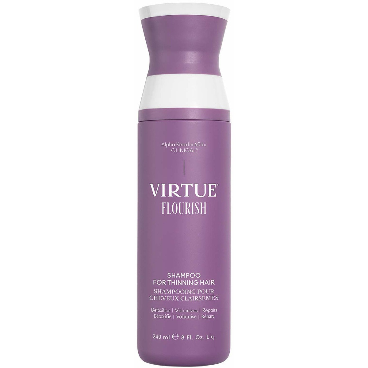 

Шампунь shampoo for thinning hair Virtue, объем 240 мл