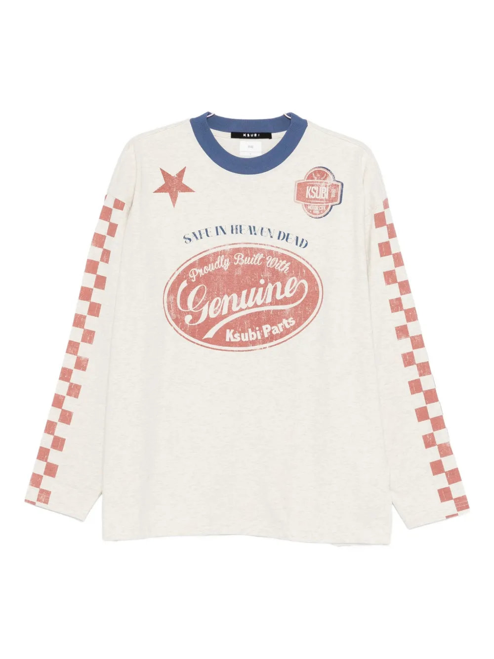 

Лонгслив Pitt Lane Ksubi, бежевый